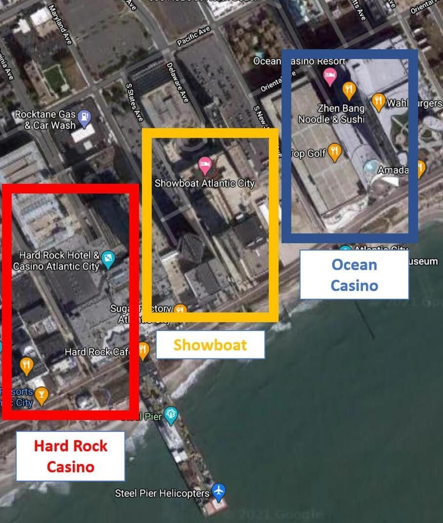 Sleep Six Cozysuites, 1Br 2Ba On The Boardwalk Atlantic City Extérieur photo